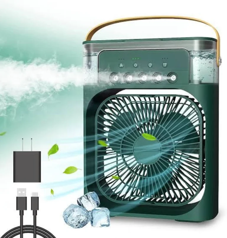 Extonic Air Cooler Fan (ET-C702) – Green Color